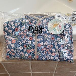 Little Sleepies petite petals Jacket - 4T